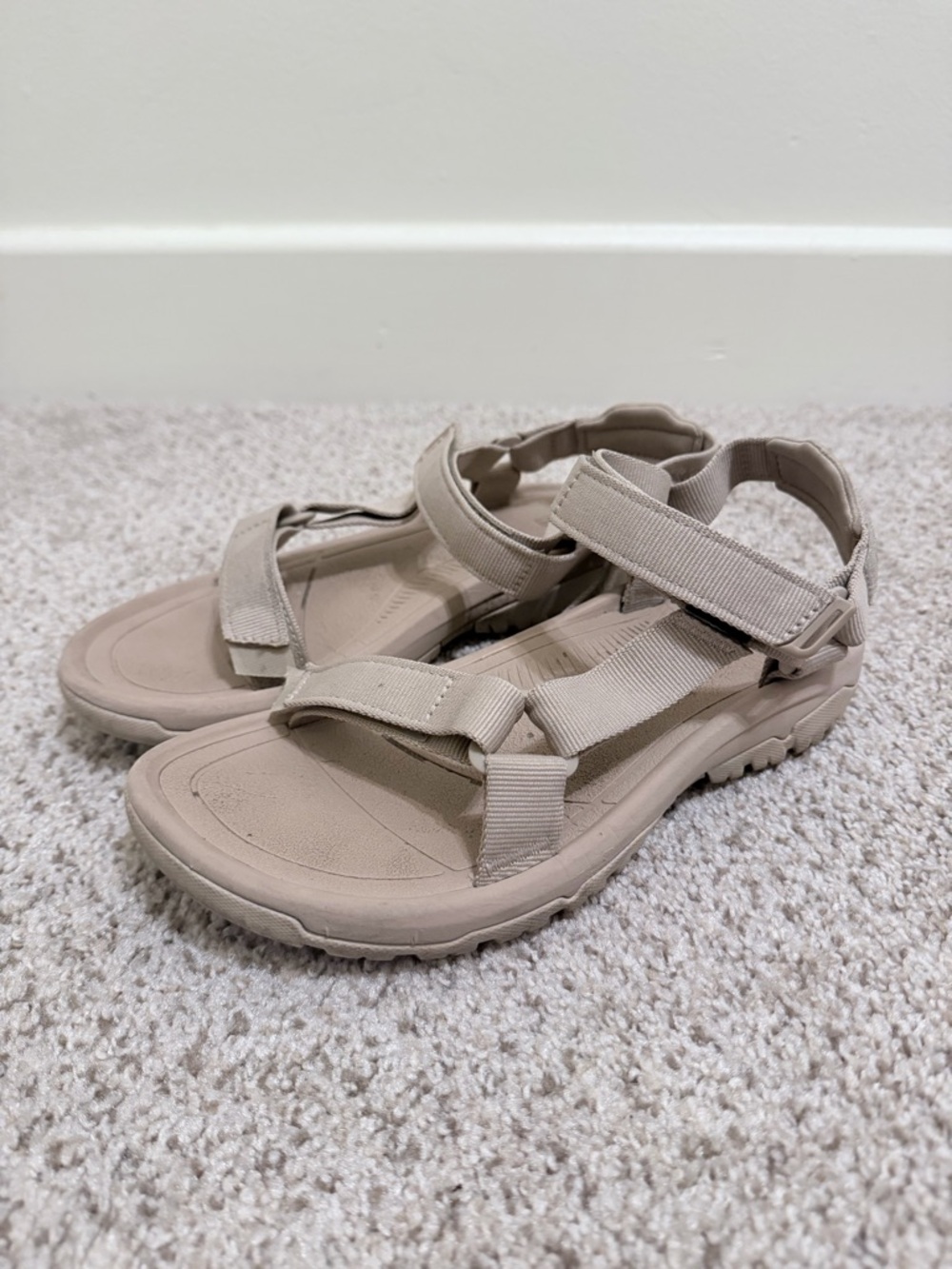Teva Beige Strappy Outdoor Sandals